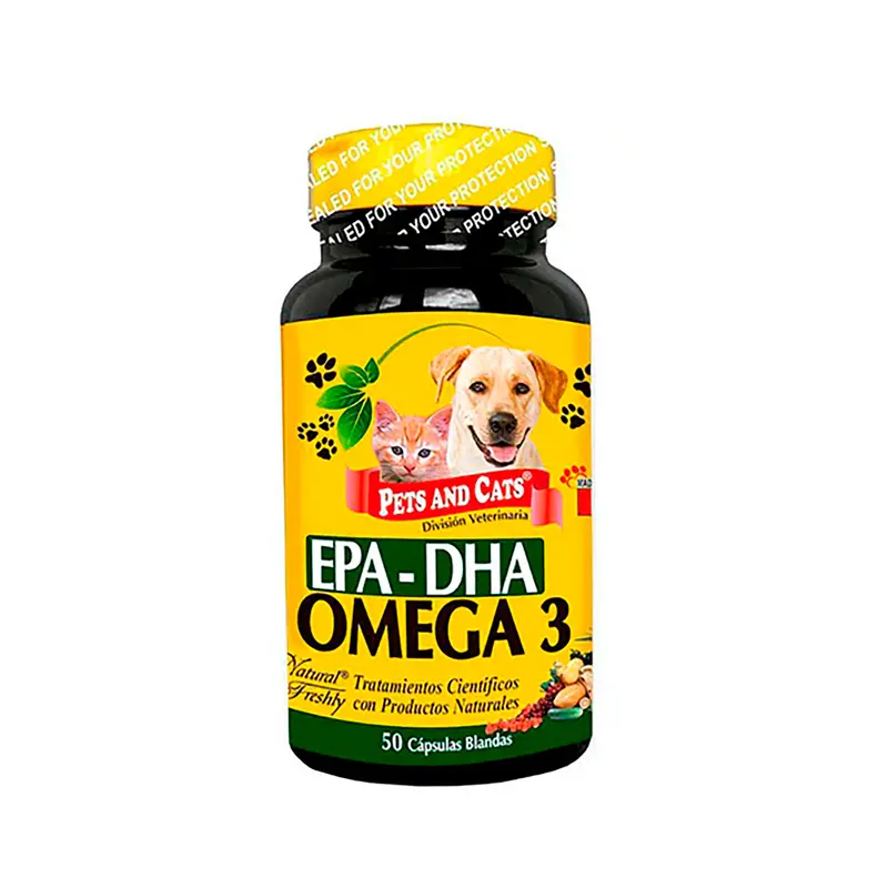 Omega 3 Capsulas Frasco Con Epa Y Dha