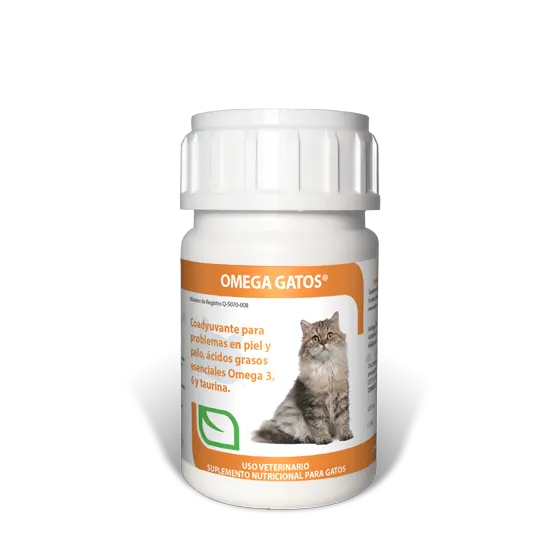 Omega Gatos® Tabletas Masticables – Suplemento con Omega 3, Omega 6 y Taurina para Piel, Pelaje y Corazón | Ruiland