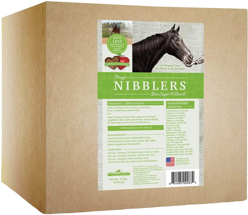 Omega Nibblers Bajo Azúcar y Almidón