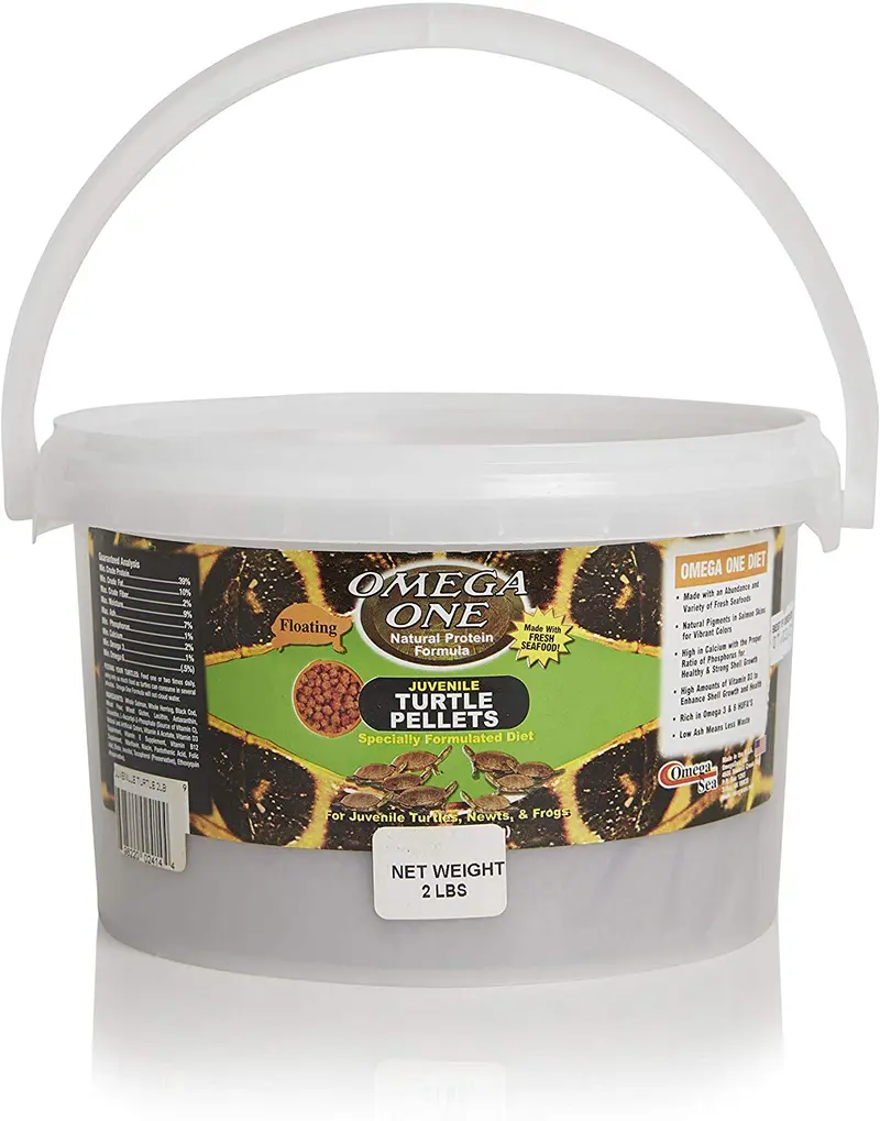 Omega One Natural fórmula de proteína adulto tortuga Sticks