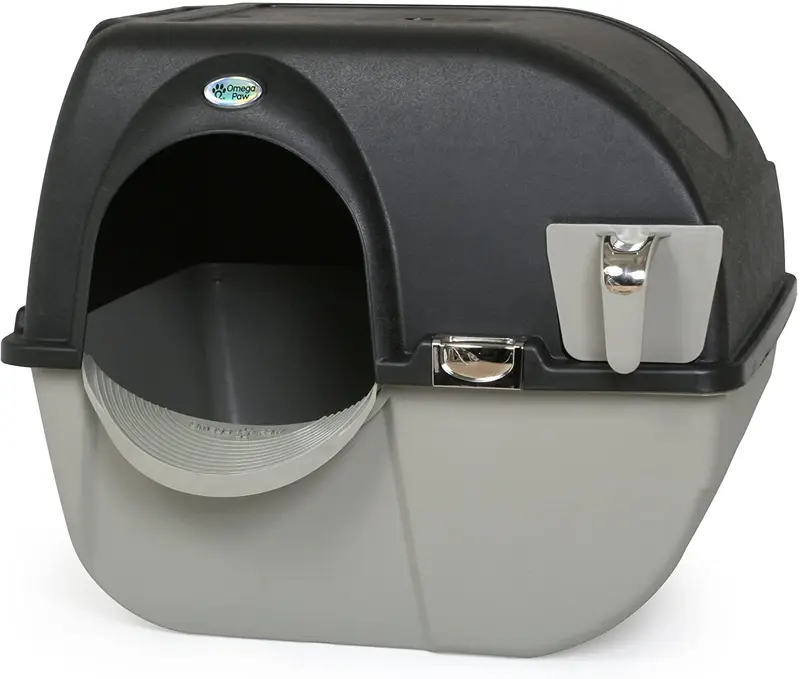 Omega Paw - Caja de arena autoseparable EL-RA20-1 Roll N Clean
