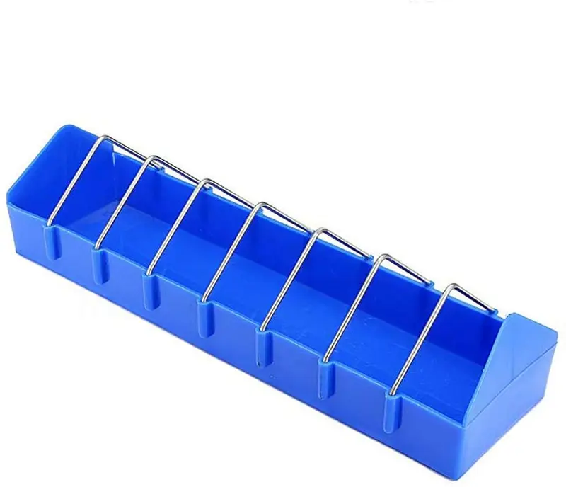 OMEM Alimentador de pájaros para agua, alimentador de jaula de pájaros, para comer pájaros al aire libre, suministros de alimentación de almacenamiento