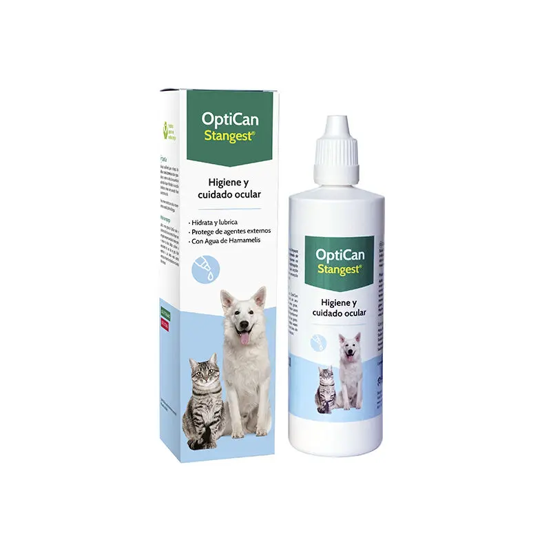 Optican 125 ml | Solución Limpiadora Ocular para Perros y Gatos