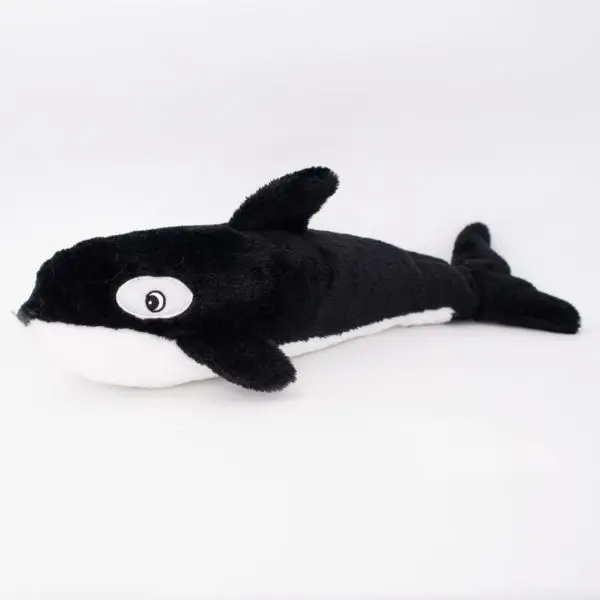 Orca de Peluche con Sonido al Agitar - Jigglerz Killer Whale