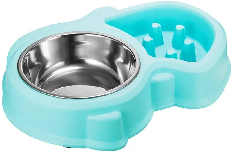 Ordermore Slow Feeder Bowl for Small Dogs & Cats