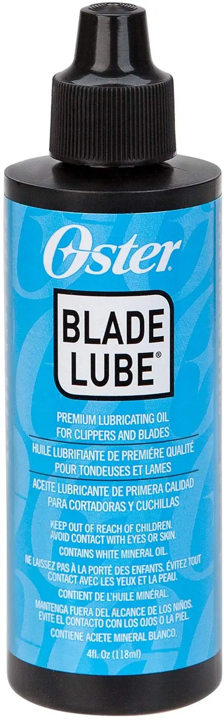 Oster Premium Blade Lube para cortadoras y cuchillas, 4 onzas líquidas (076300-104-000)