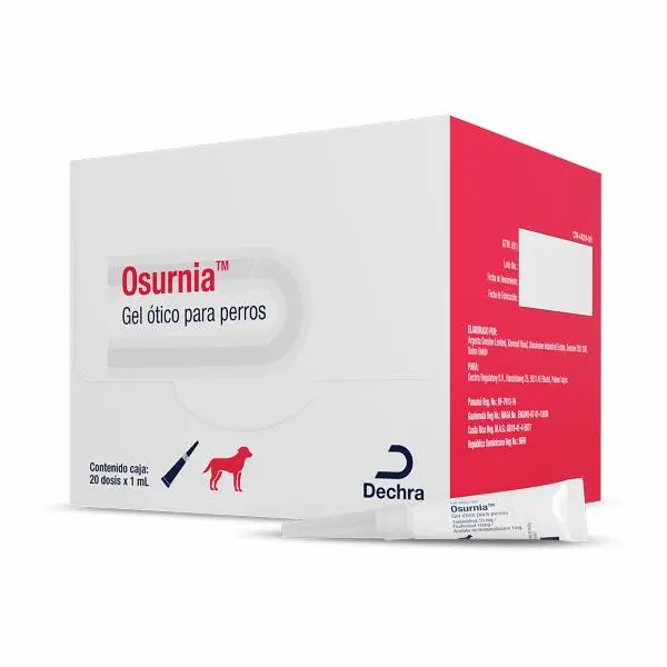 Osurnia Gel Ótico ( otitis externa ) 1 tubo REQUIERE TRANSPORTACION EN FRÍO LLAMAR PARA COTIZAR ENVÍO