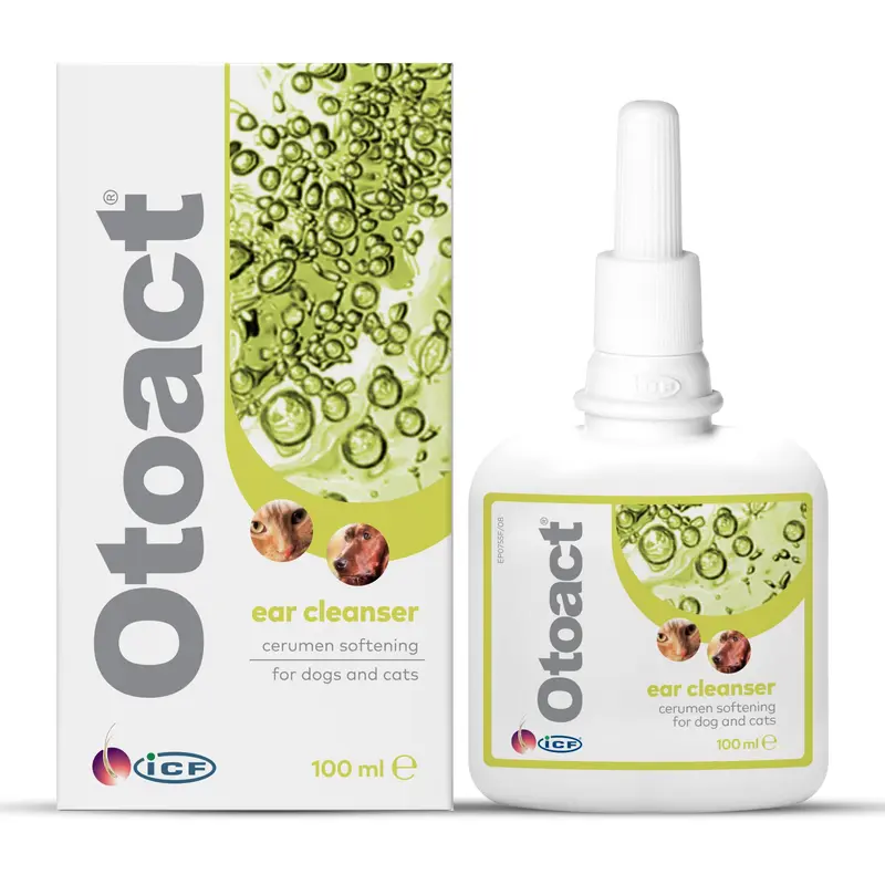 Otoact 100 ml – Limpiador Auricular para Perros y Gatos