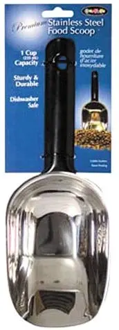 ourpets durapet Acero Inoxidable Alimentos Scoop, 1 copa