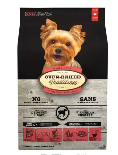 Oven Baked Tradition Cordero Perros Adultos Razas Pequeñas x 2.27 Kg