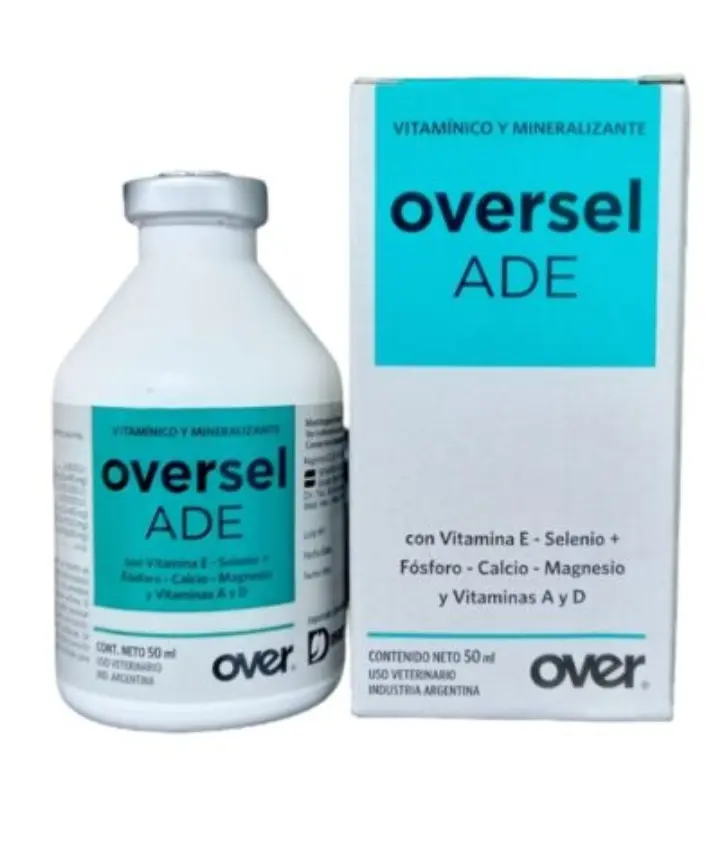 Oversel Ade x 500 Ml vitamina para caballos