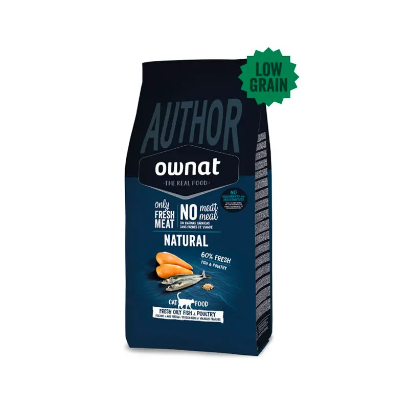 Ownat Author Fresh Oily Fish & Poultry pienso para gatos