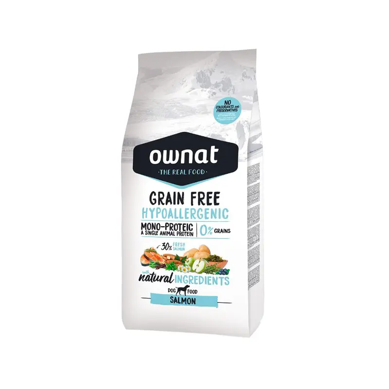 Ownat Care Hypoallergenic con salmón pienso para perros