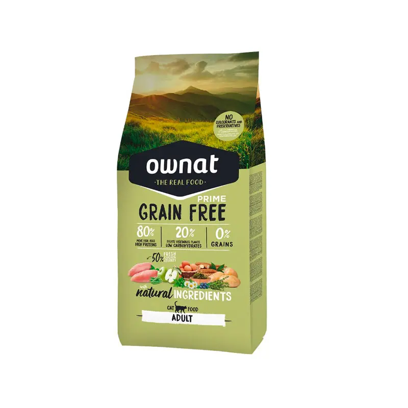 Ownat Prime Adult Chicken & Turkey pienso para gatos