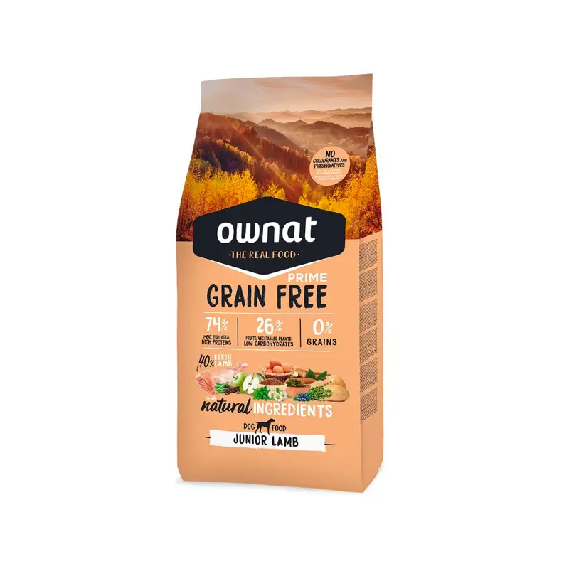 Ownat Prime Junior Lamb pienso para cachorros