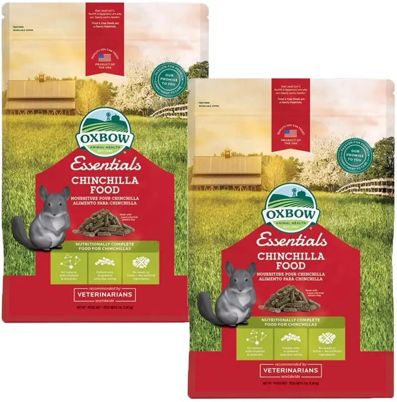 Oxbow Essentials - Chinchilla 3lb, 2 Pack
