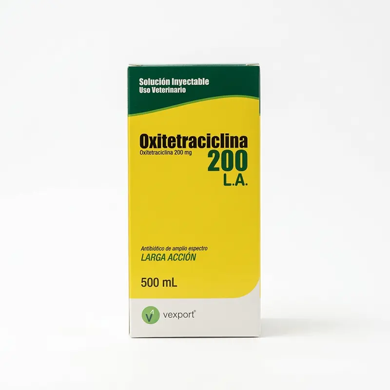 Oxitetraciclina 200 mg por 500 ml