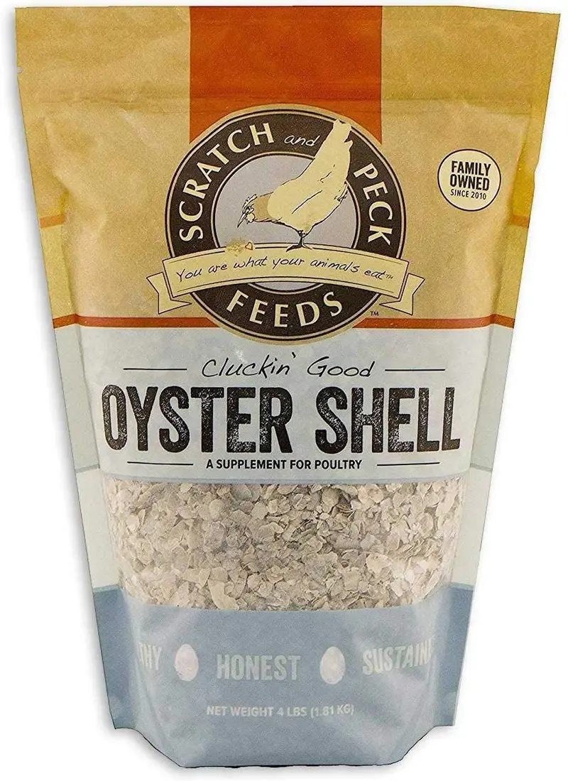 Oyster Shell – Crushed – 4lbs