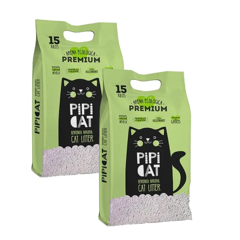 Pack 2 x Arena Pipicat (MauCat) Lavanda 30 kg (2 x 15 kg)