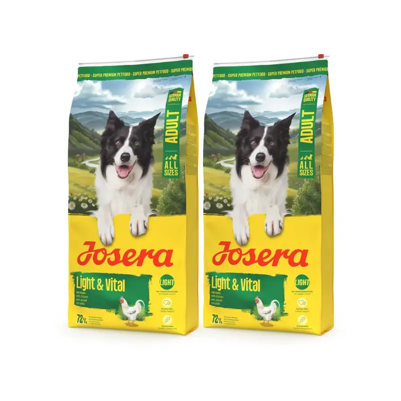 Pack 2 x Josera Light & Vital 12,5 kg