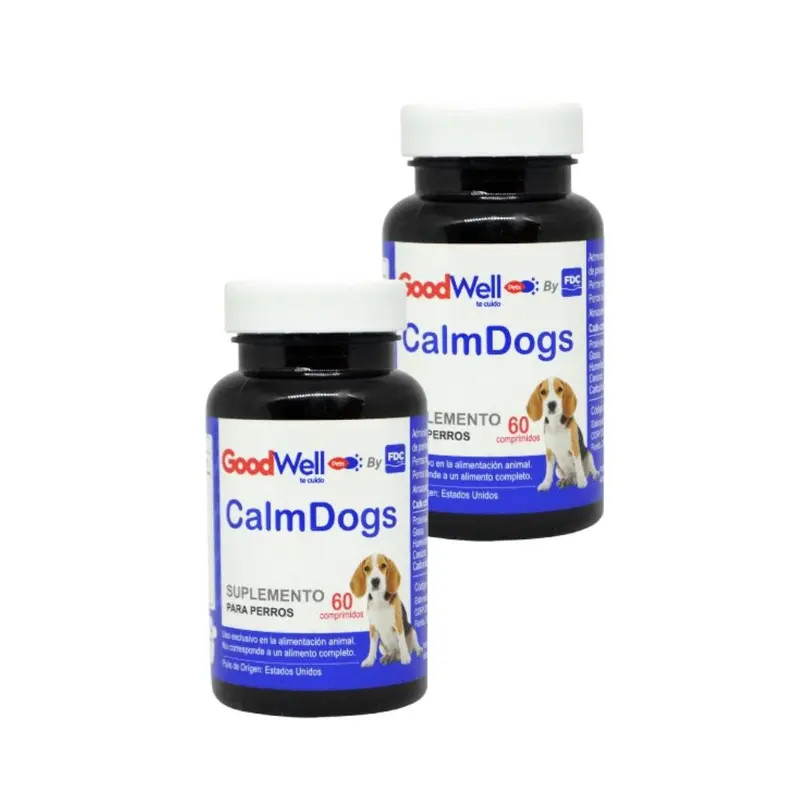 Pack 2x GoodWell CalmDogs Calmante Natural