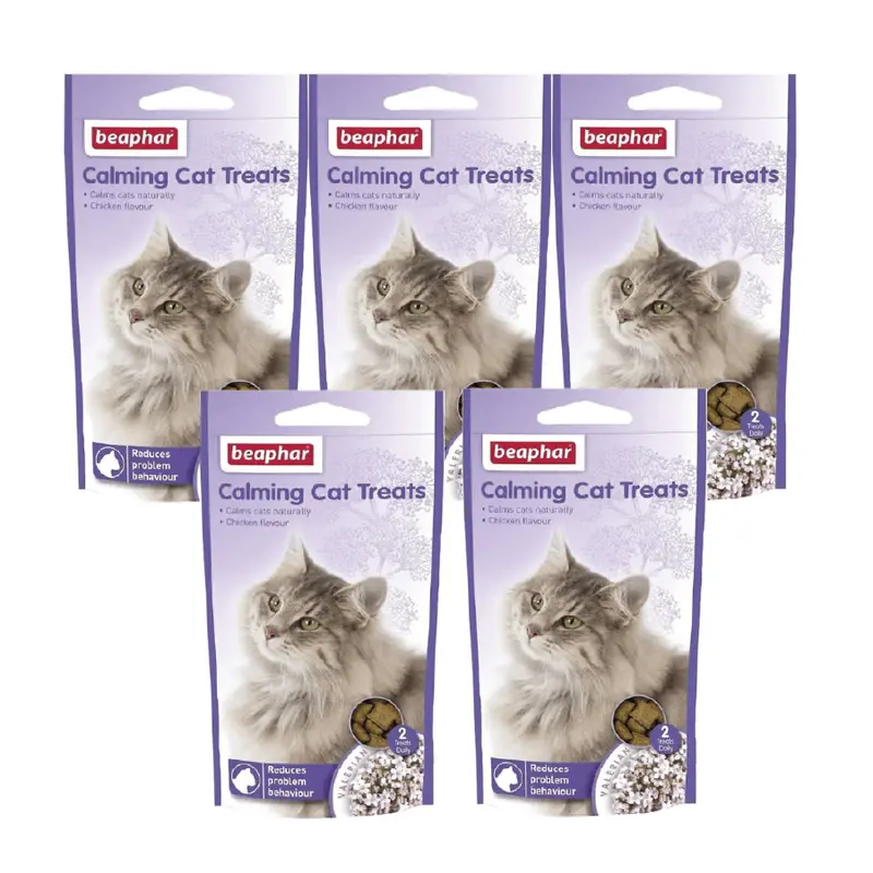 Pack 5x Calming Treats Gato