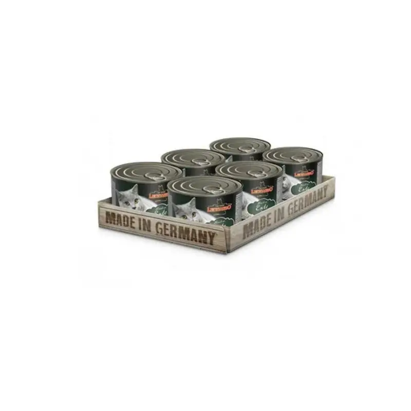 Pack 6x Leonardo Latas Quality Seleccion Pato 200gr