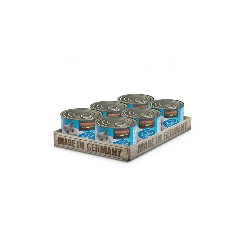 Pack 6x Leonardo Latas Quality Seleccion Pescado 200 gr
