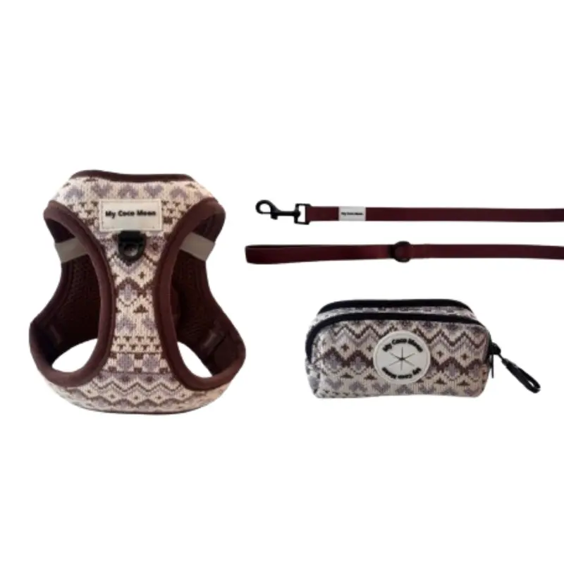 Pack Ahorro Arnés Body para perro + Correa + Porta bolsas doble + Tote Bag Halloween Gratis | SIENNA