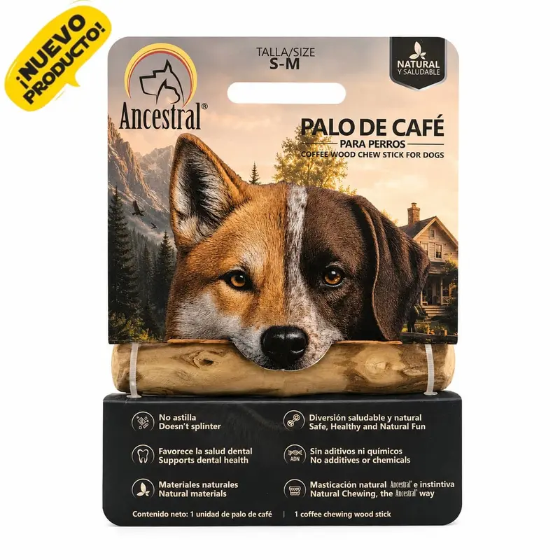 Palo de Café para Perros Ancestral