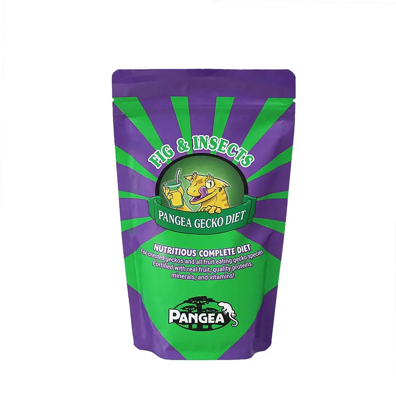 Pangea Fruit Mix Higo e insectos Crested Gecko dieta completa