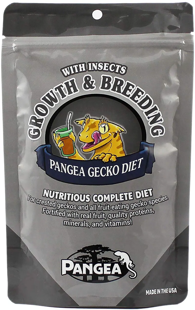 Pangea Gecko Fórmula para el crecimiento de la dieta y la cría