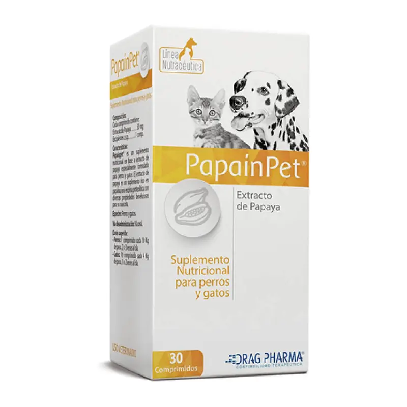 Papainpet 30 Comprimidos