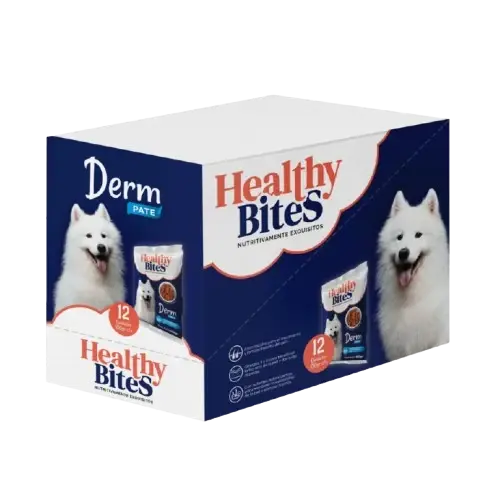 Paté para Perro Healthy Derm x 12 Und