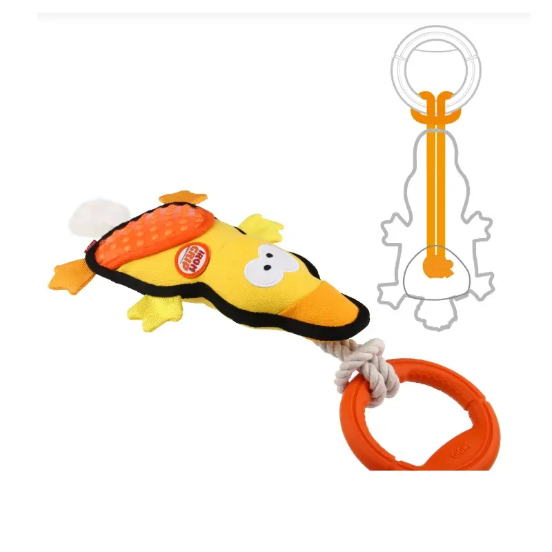 Pato Juguete Perro Duck Iron Grip