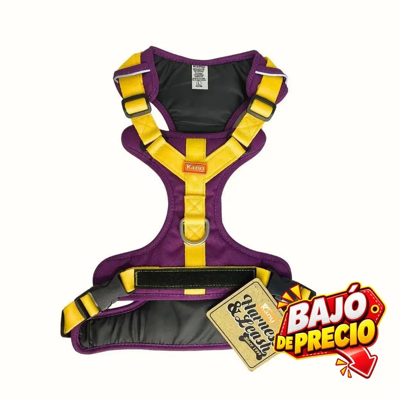 Pechera Mini Walker Barny / Amarillo Kanu Pet para Perro