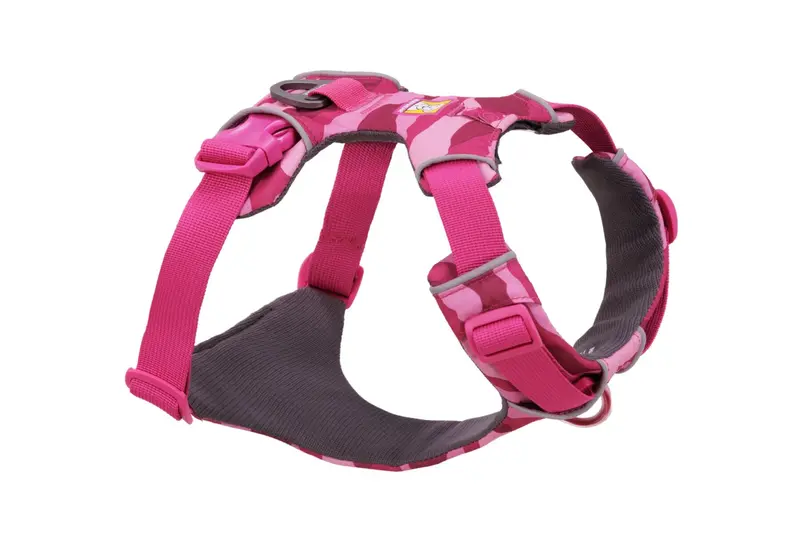 Pechera Para Perro Front Range Harness Rosa (Pink Mountains) de Ruffwear