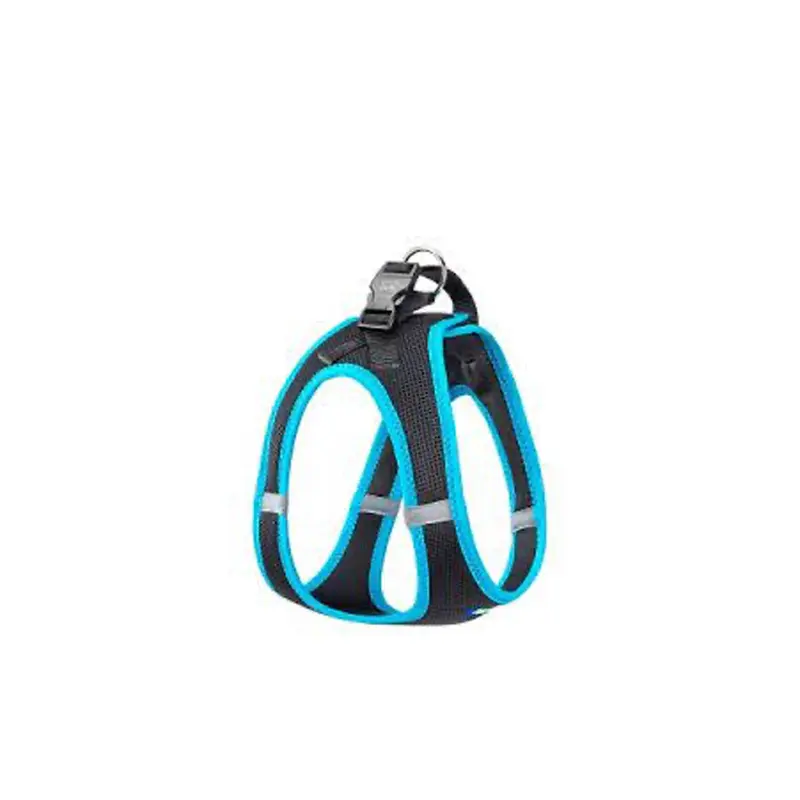 Pechera Perro Kaori Negro-Azul Talla Xs