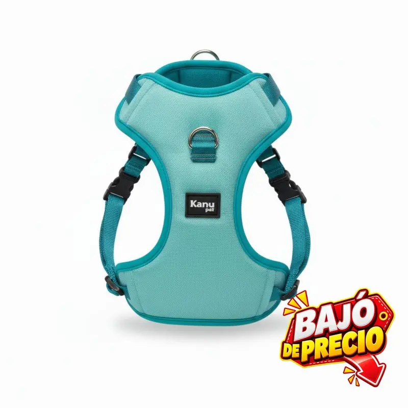 Pechera Verde Aguamarina Kanu Pet para Perro