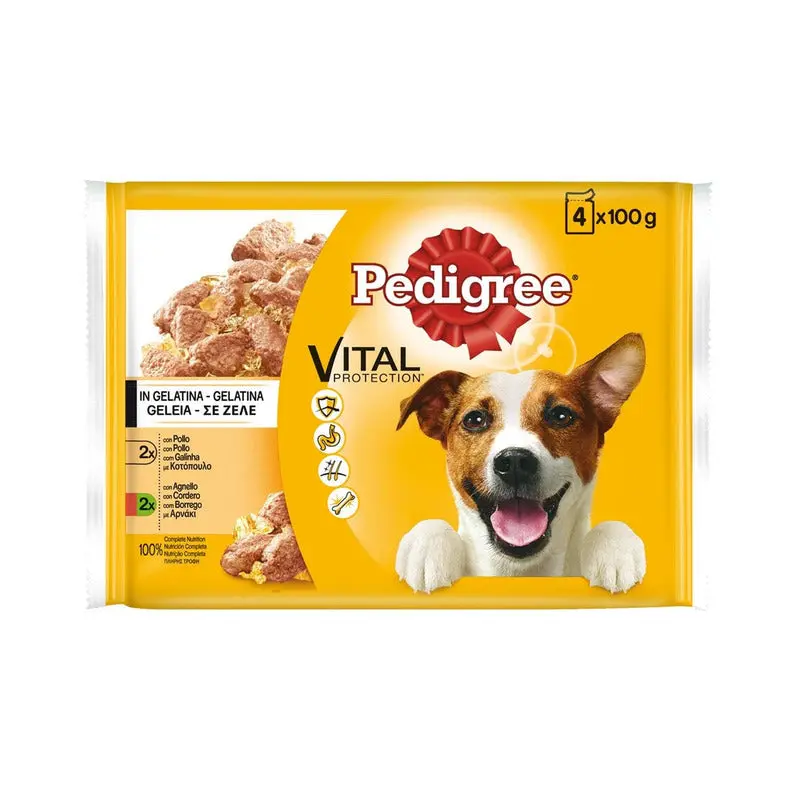 Pedigree Perro Gelatina Carn Multipack 12x100gr