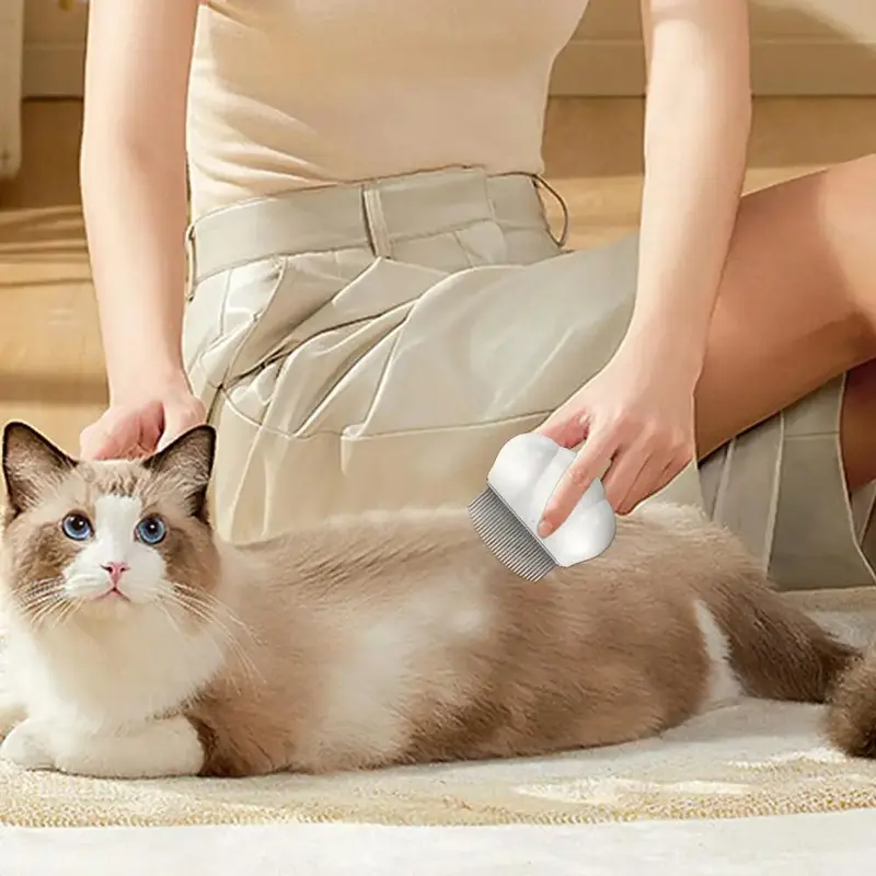 Peine de Aseo para Mascotas - Elimina Pulgas, Liendres y Enredos - Apto para Perros, Gatos y Conejos