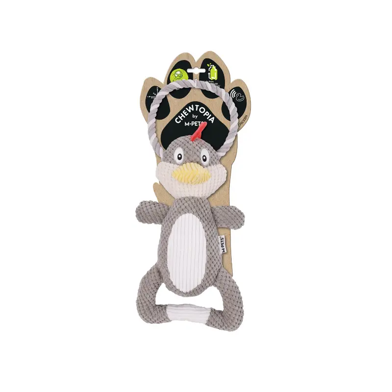 Peluche CHEWTOPIA ECO Chicken (Pollo) (Pollo) para Perro – 99% Materiales Reciclados | M-PETS®