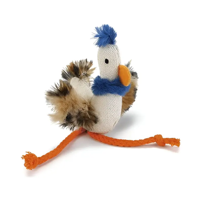 Peluche Pajaro con Sonido para Gatos