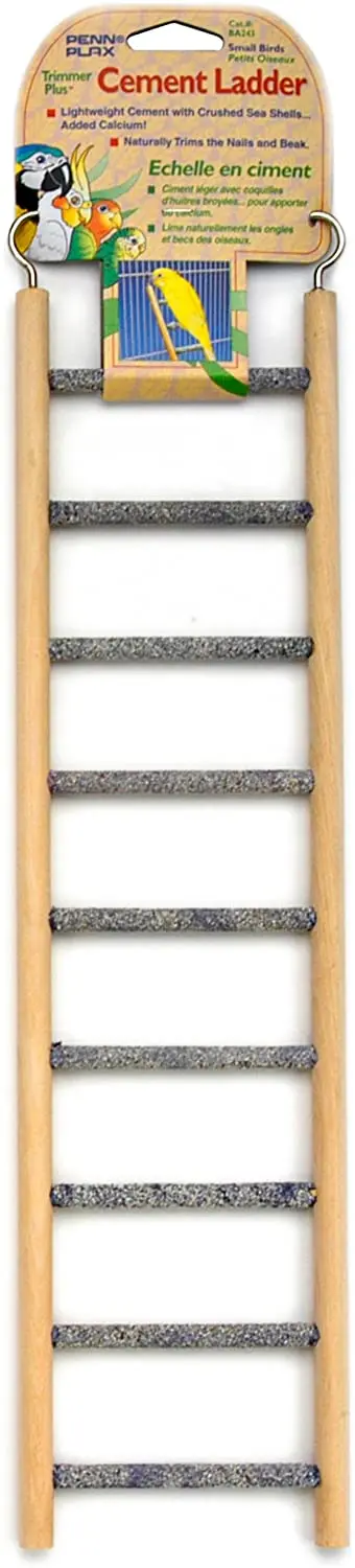 Penn Plax 9 Paso Escalera Madera y cemento