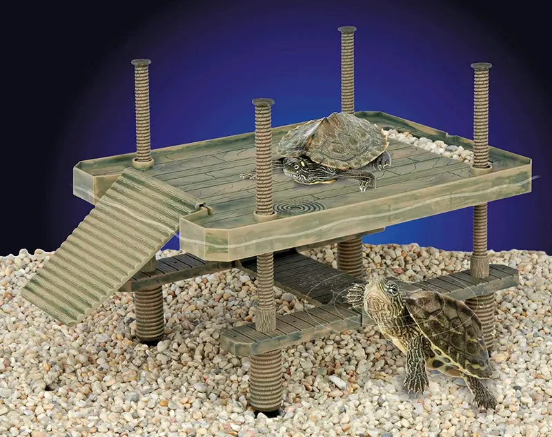 Penn-Plax, Muelle para tortuga, Reptology Life Science