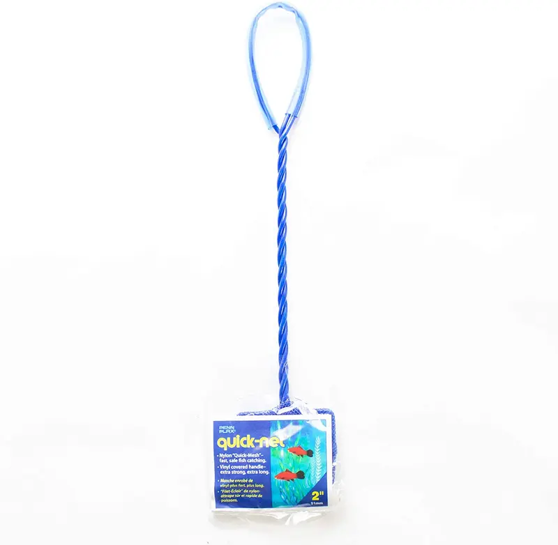Penn-Plax QN2 - Red rápida para peces (2 x 1,75 pulgadas)