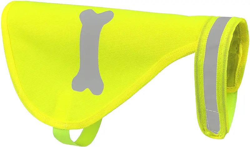 Pequeña/extra small – hace tu mascota gato perro chaleco reflectante de gran visibilidad de seguridad y de moda
