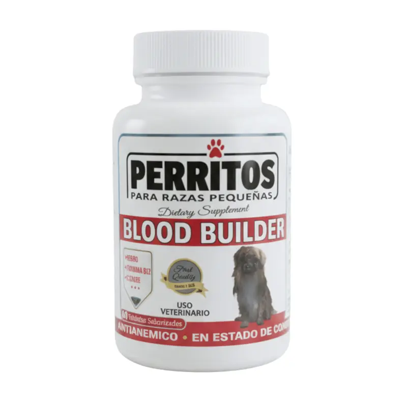 Perrito Blood Builder Raza Pequeña 60 Tabletas