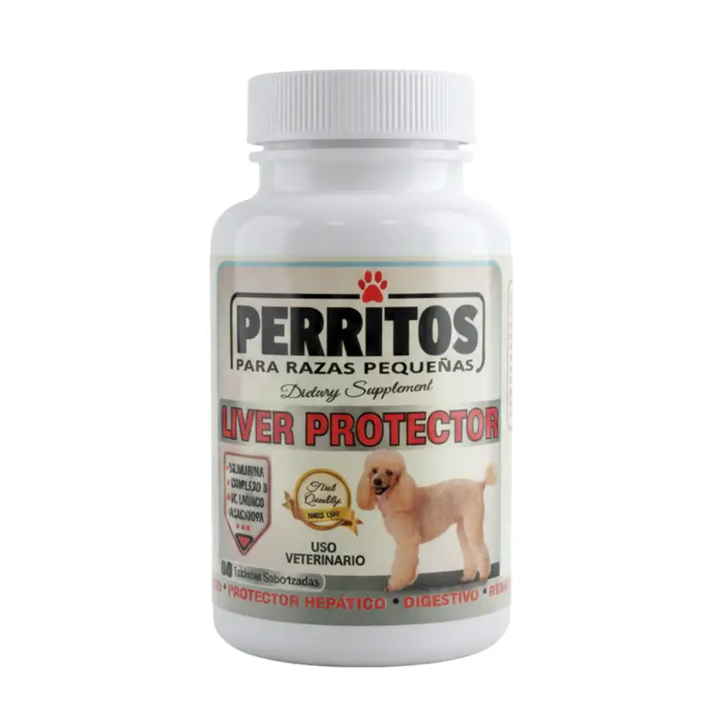 Perrito Protector Hepático Raza Pequeña/ 60 Tab