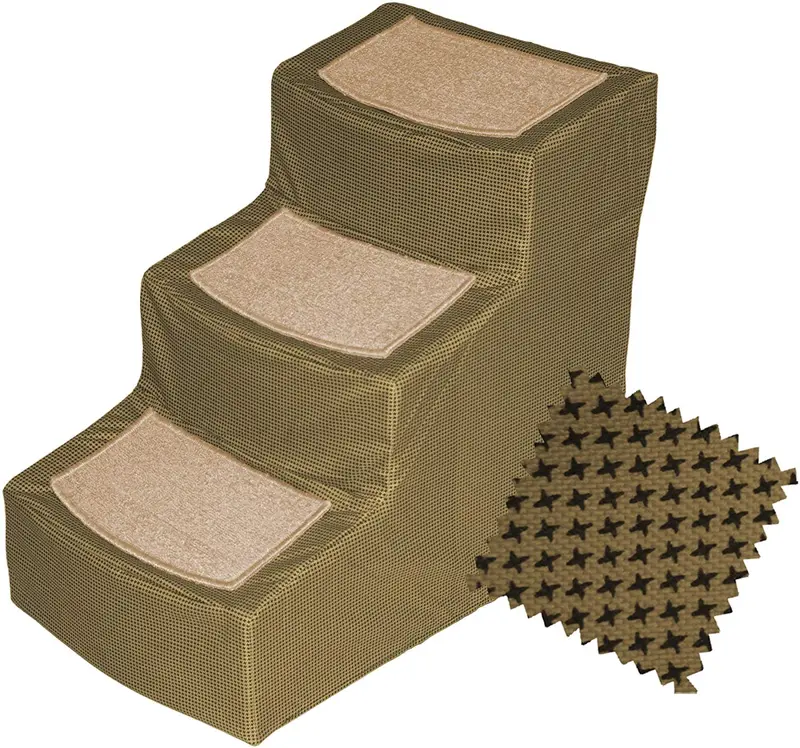 Pet Gear Diseñador con funda extraíble, Pet Escaleras